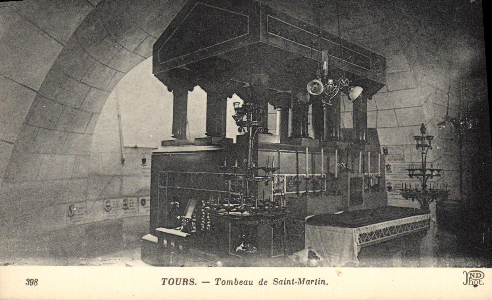 CPA Tours Tombeau de Saint Martin