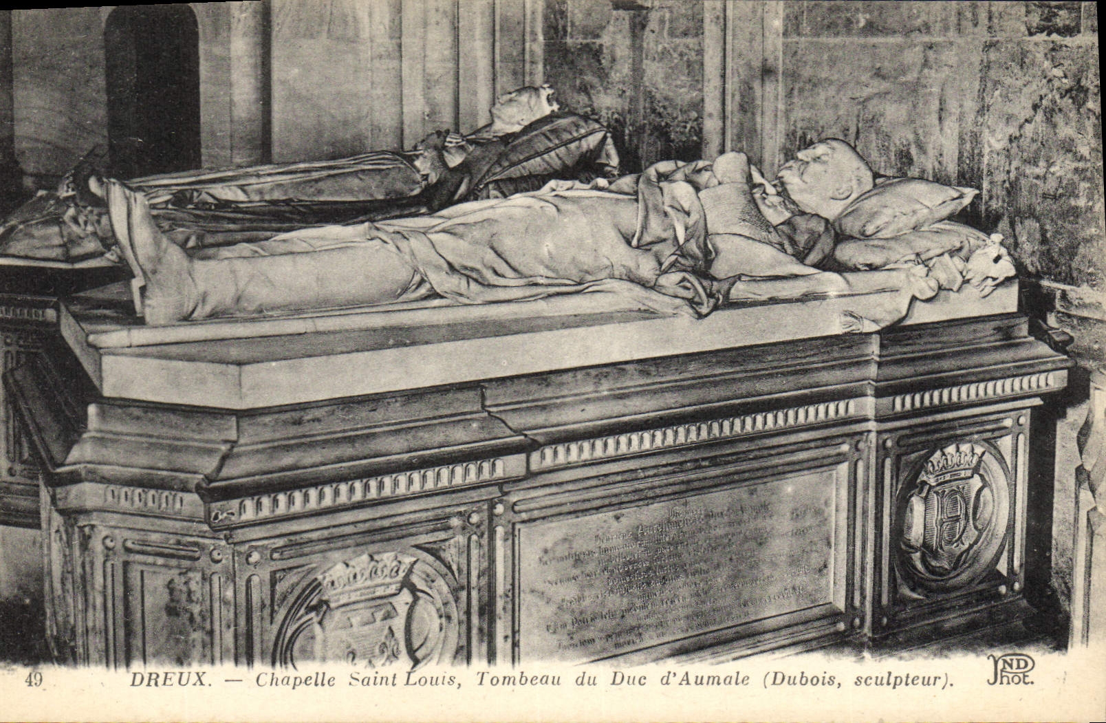 CPA Dreux Chapelle Saint Louis Tombeau du Duc d'Aumale