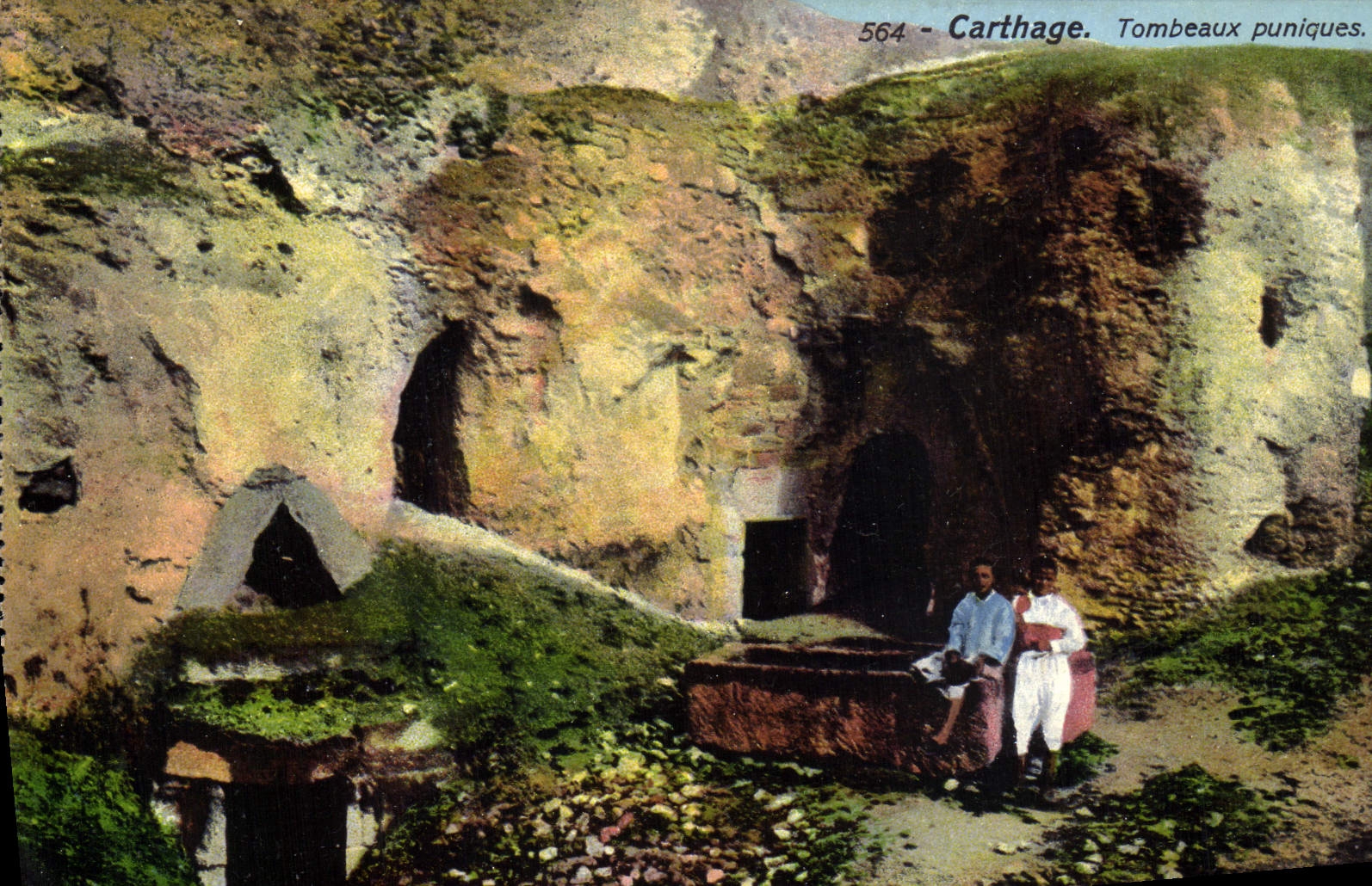 CPA Carthage Tombeaux puniques