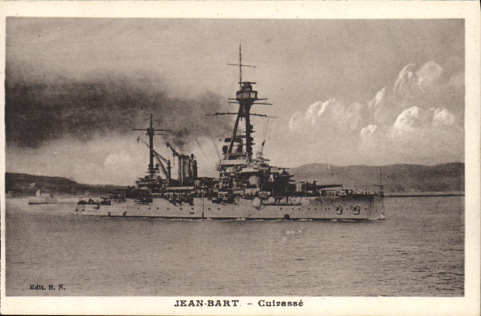 CPA Bateau Jean Bart Cuirasse