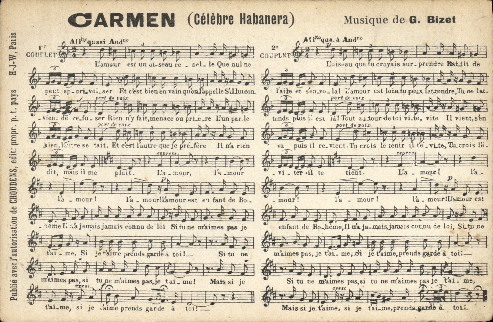 CPA Carmen Bizet