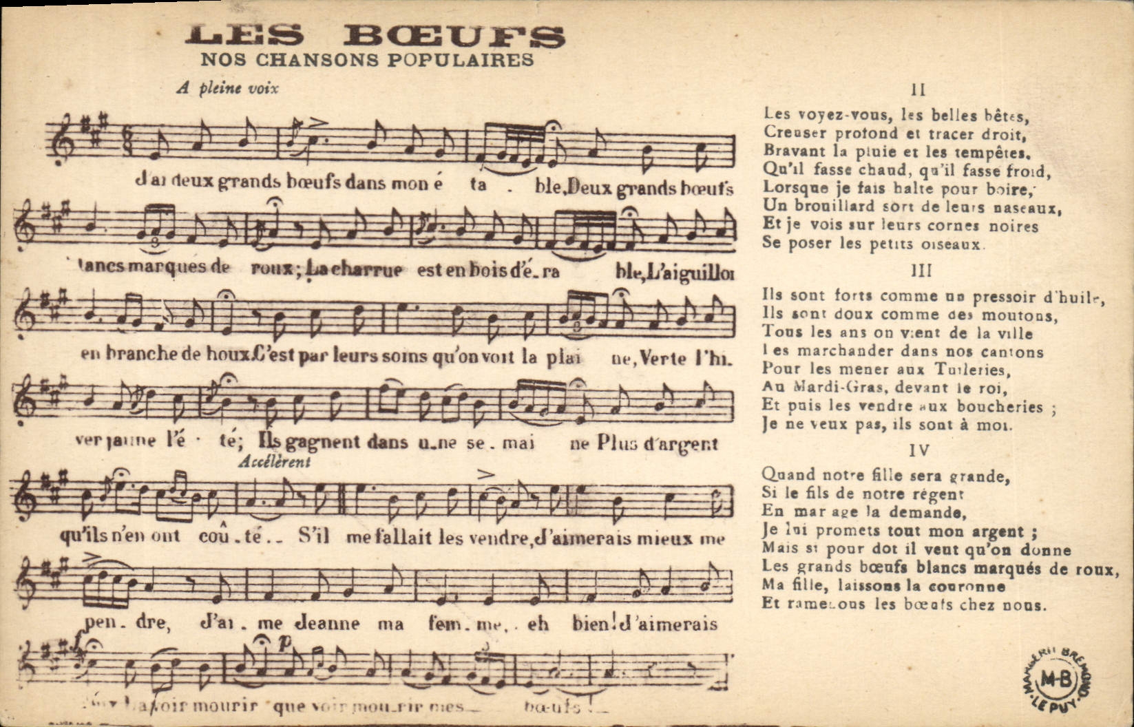 CPA Les Boeufs 