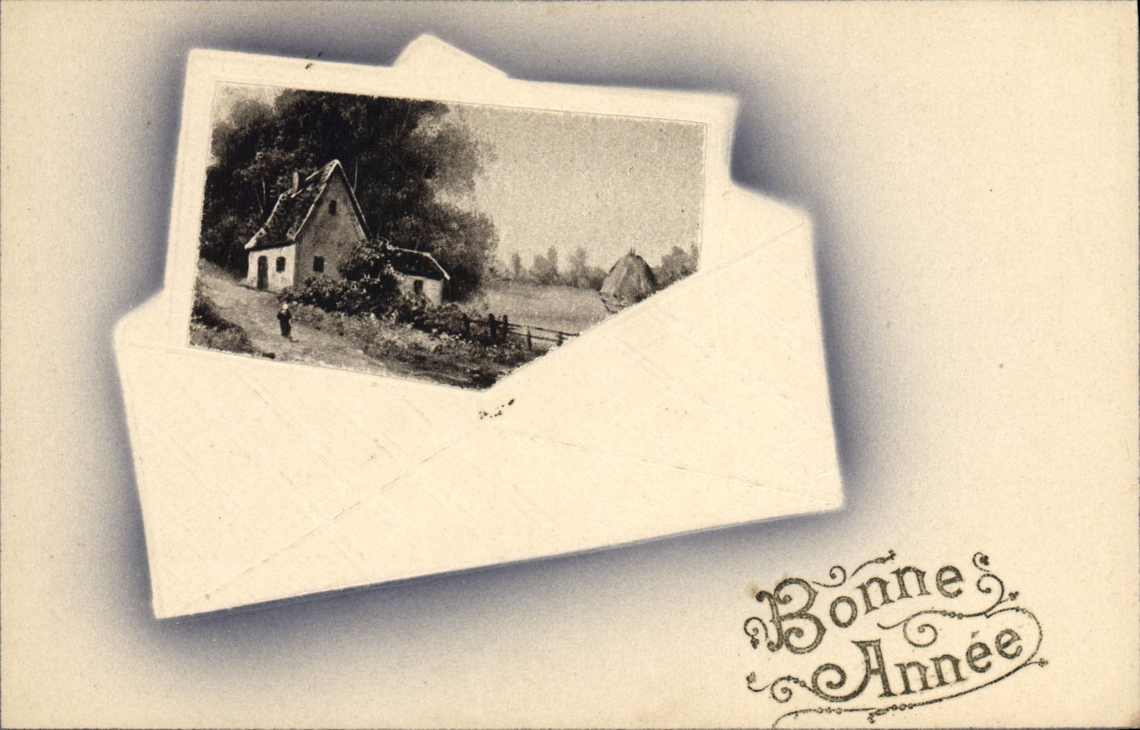 CPA Fantaisie Bonne Annee 