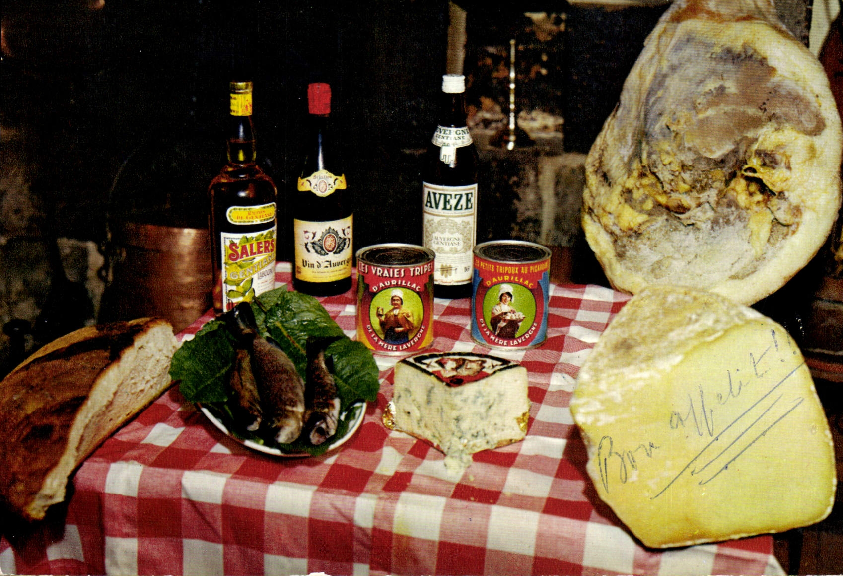 Modern Postcard Gastronomy From the Auvergne
