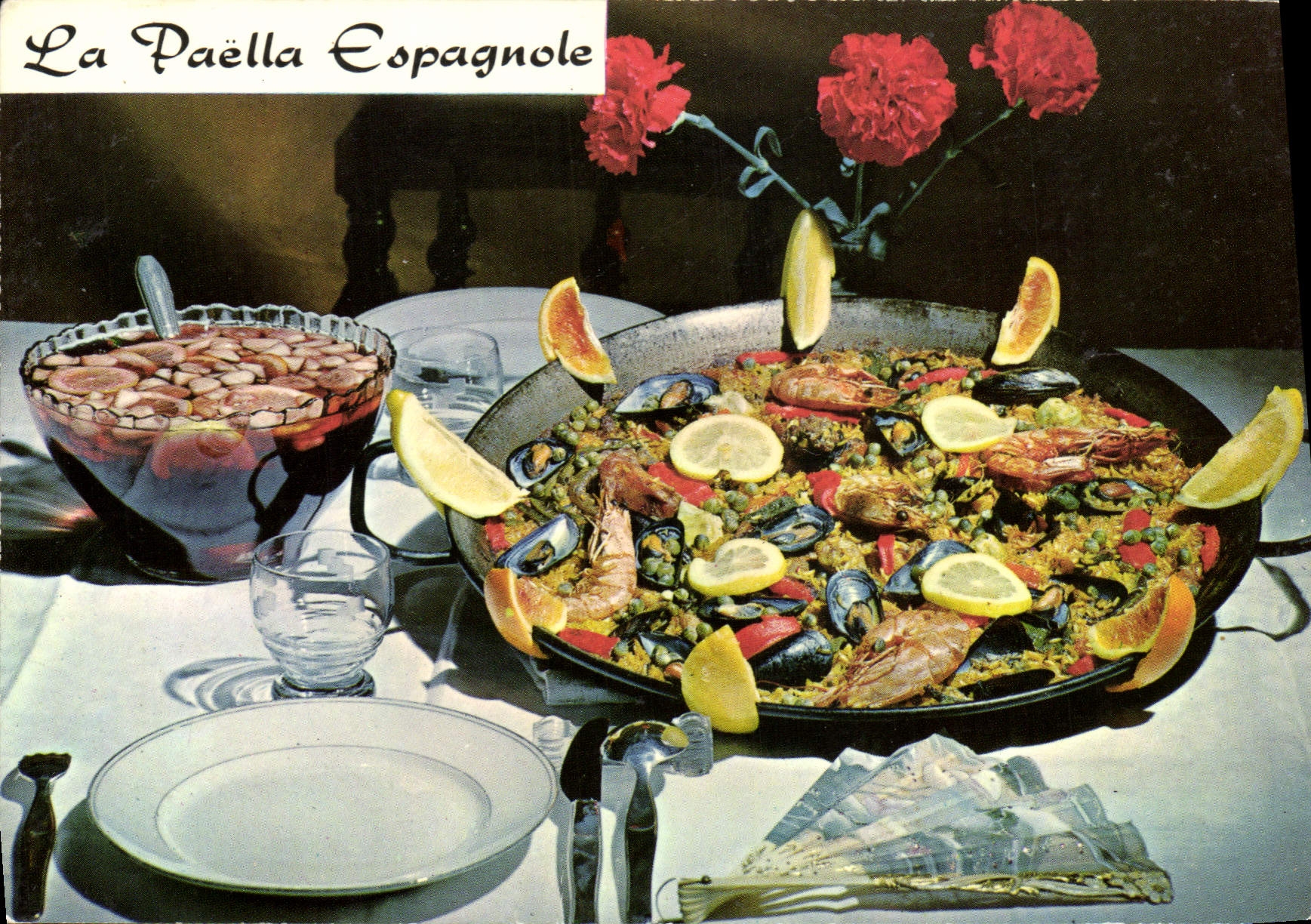 CPM La paella Espagnole