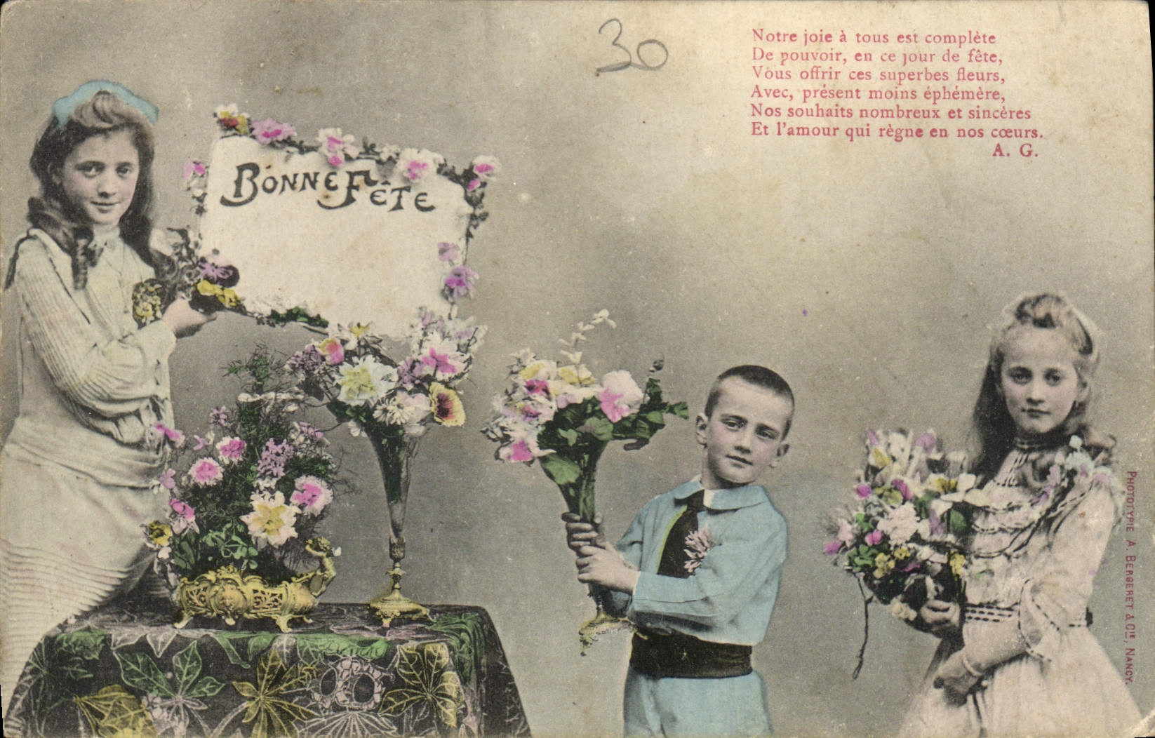 CPA Fantaisie Enfants 