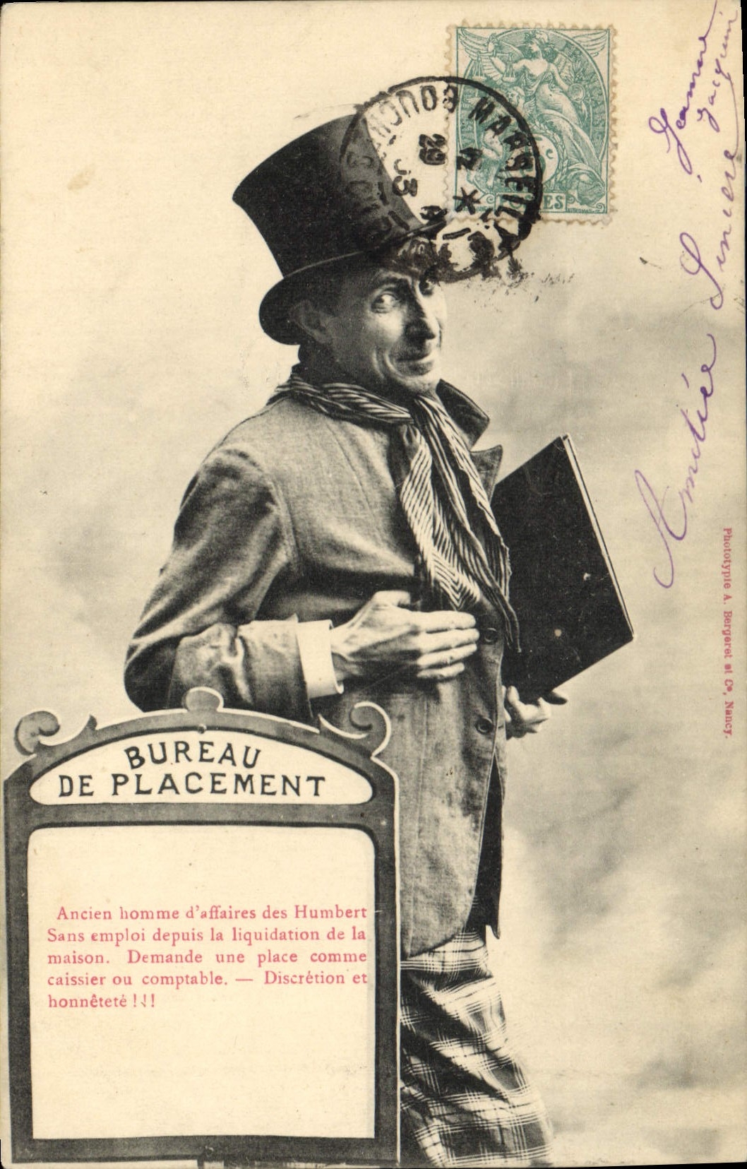 CPA Fantaisie Bureau de placement 