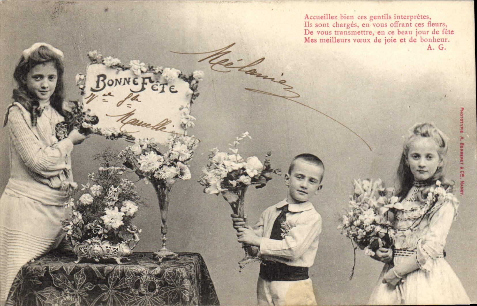 CPA Fantaisie Enfants 