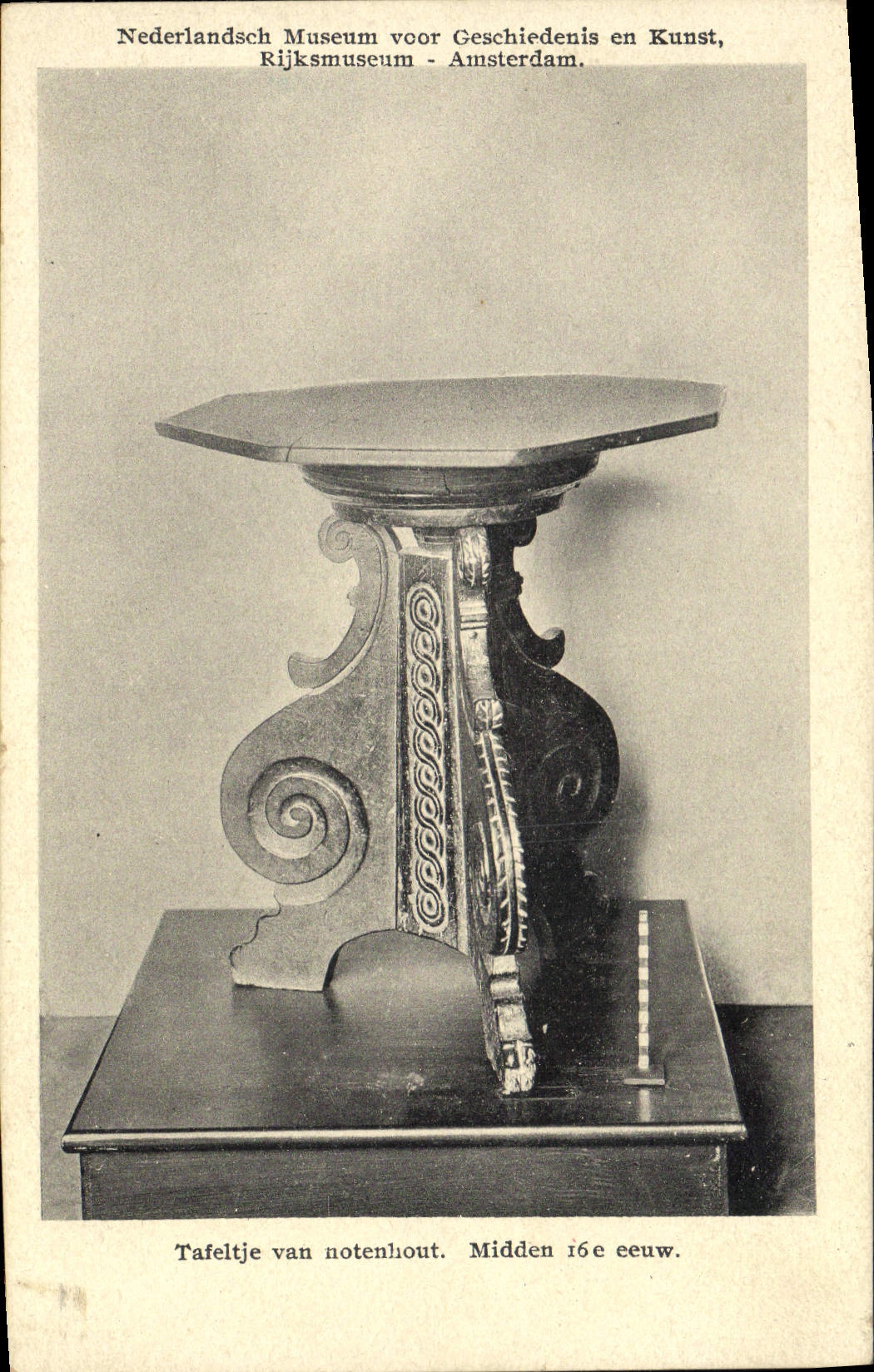 CPA Rijksmuseum Amsterdam Tafeltje