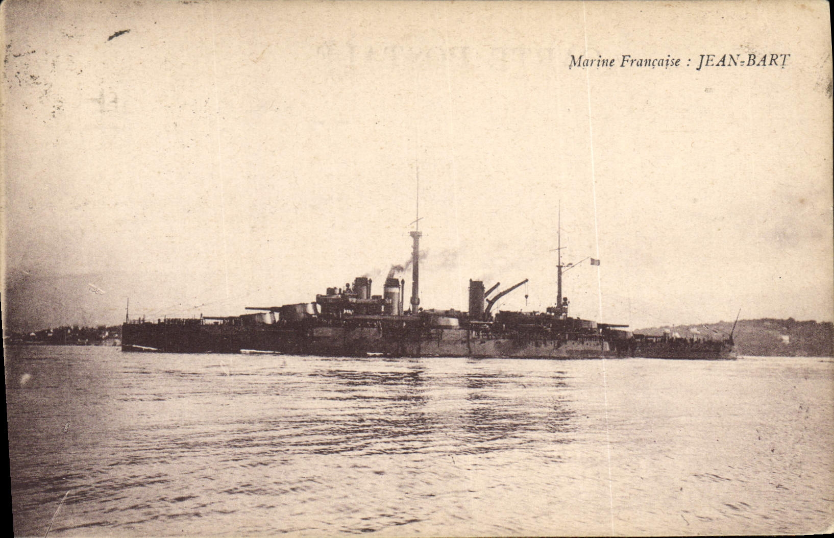 CPA Bateau Jean Bart