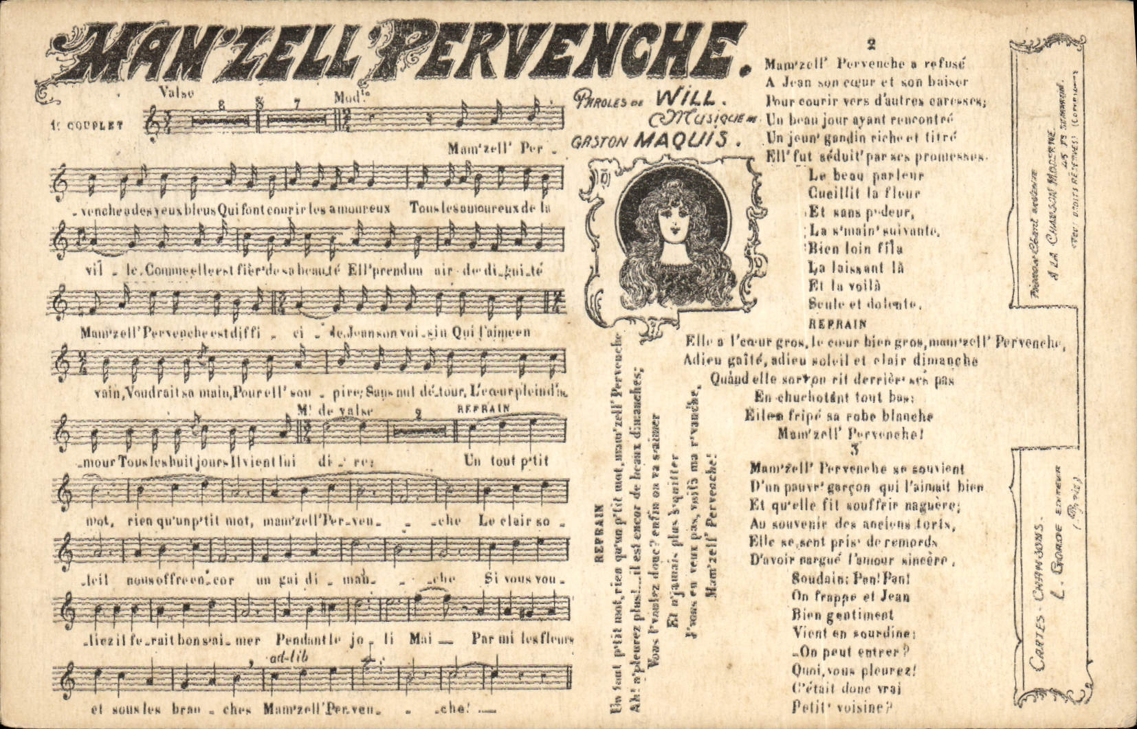 CPA Mam Zell Pervenche Will Gaston Maquis
