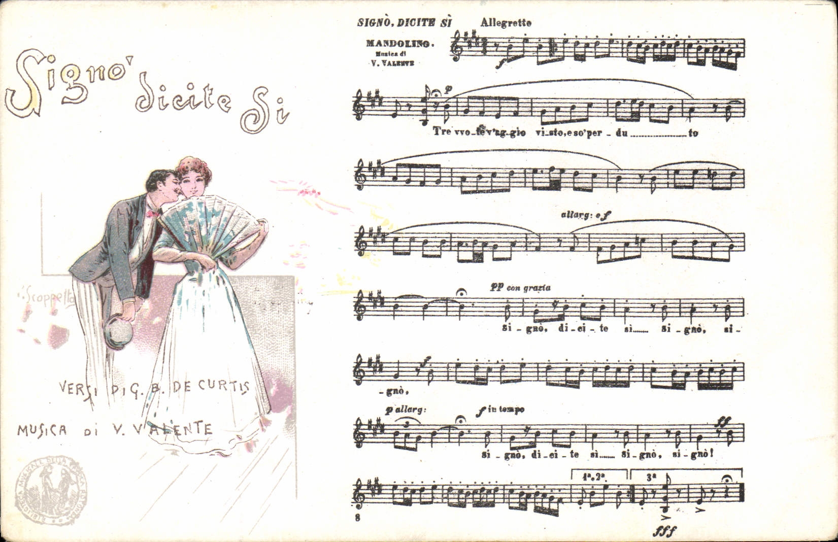 Postal Signo Sicite si