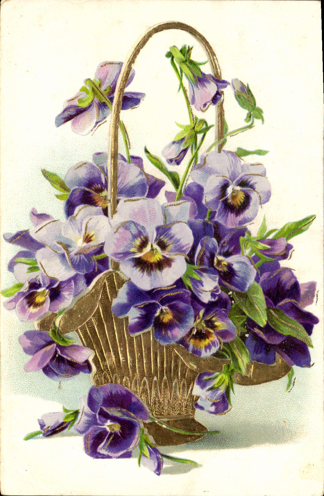 CPA Fantaisie Fleurs 