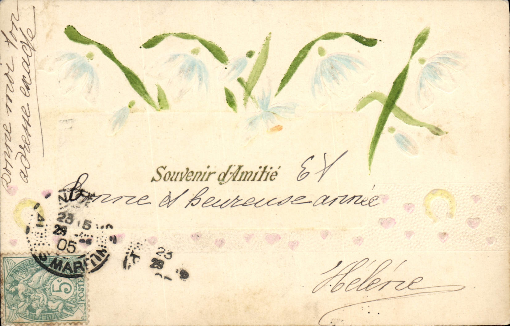 CPA Fantaisie Fleurs 