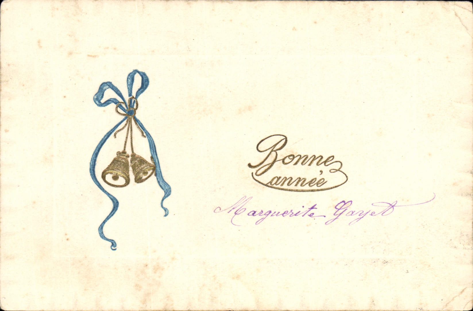 CPA Fantaisie Bonne annee