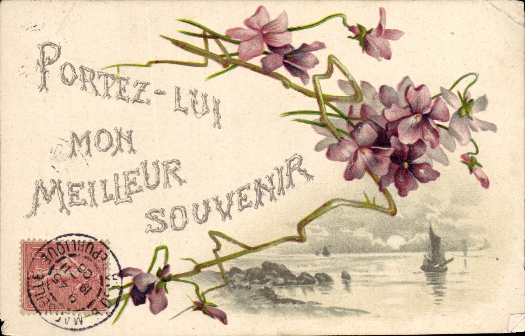 CPA Fantaisie Fleurs 