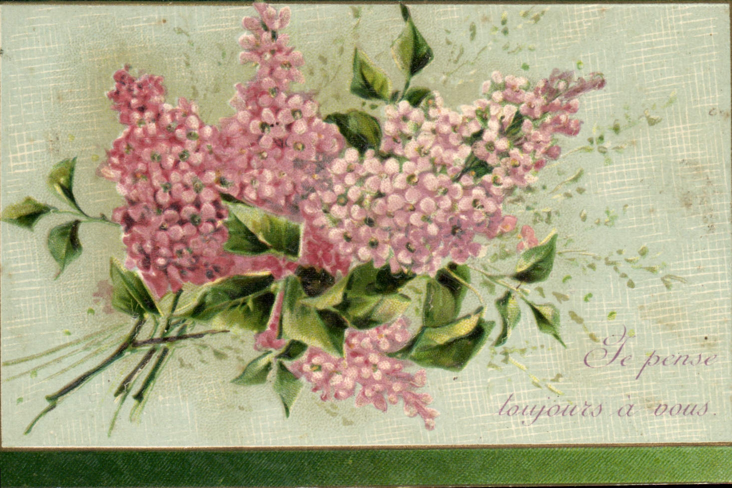 CPA Fantaisie Fleurs 