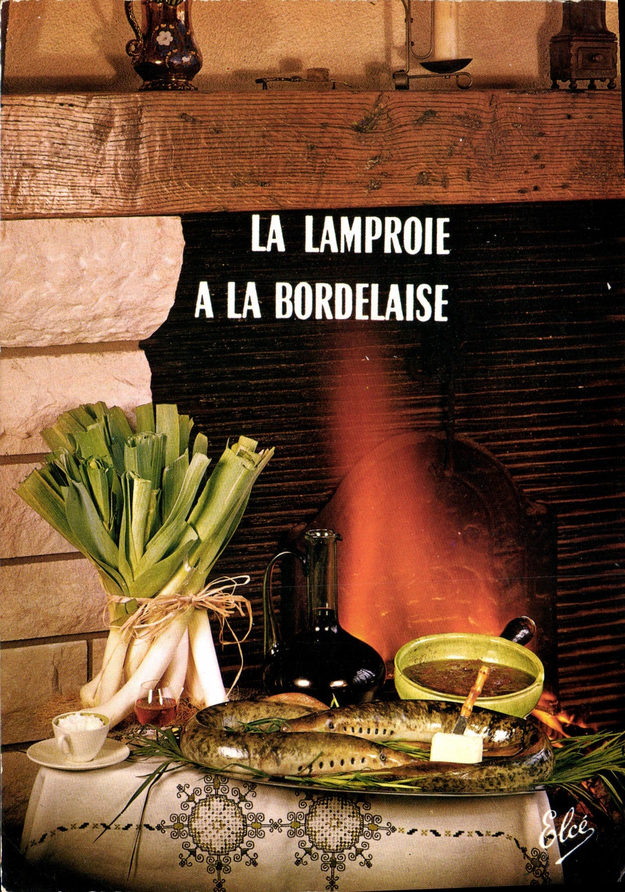 Modern Postcard the Lamprey has the Of Bordeaux one