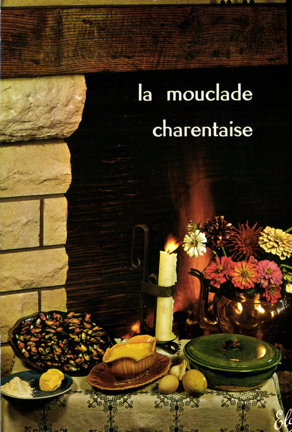 Modern Postcard Mouclade Charente-native