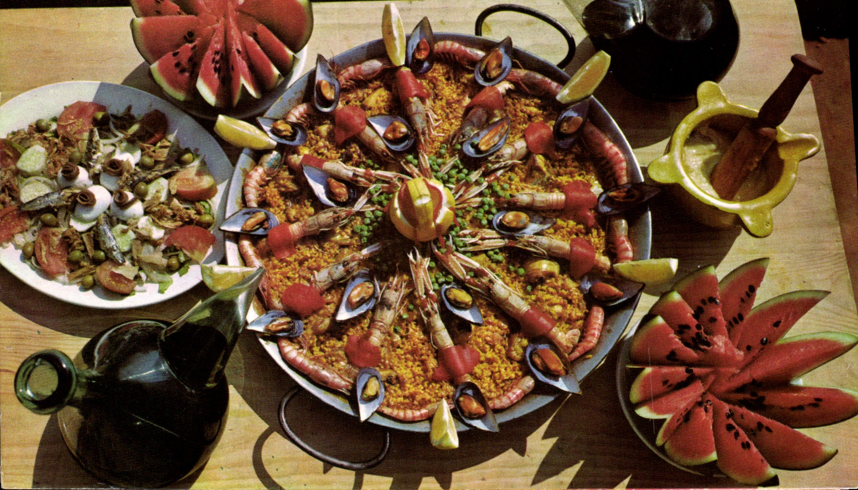 Modern Postcard Riz has the way of Alicante