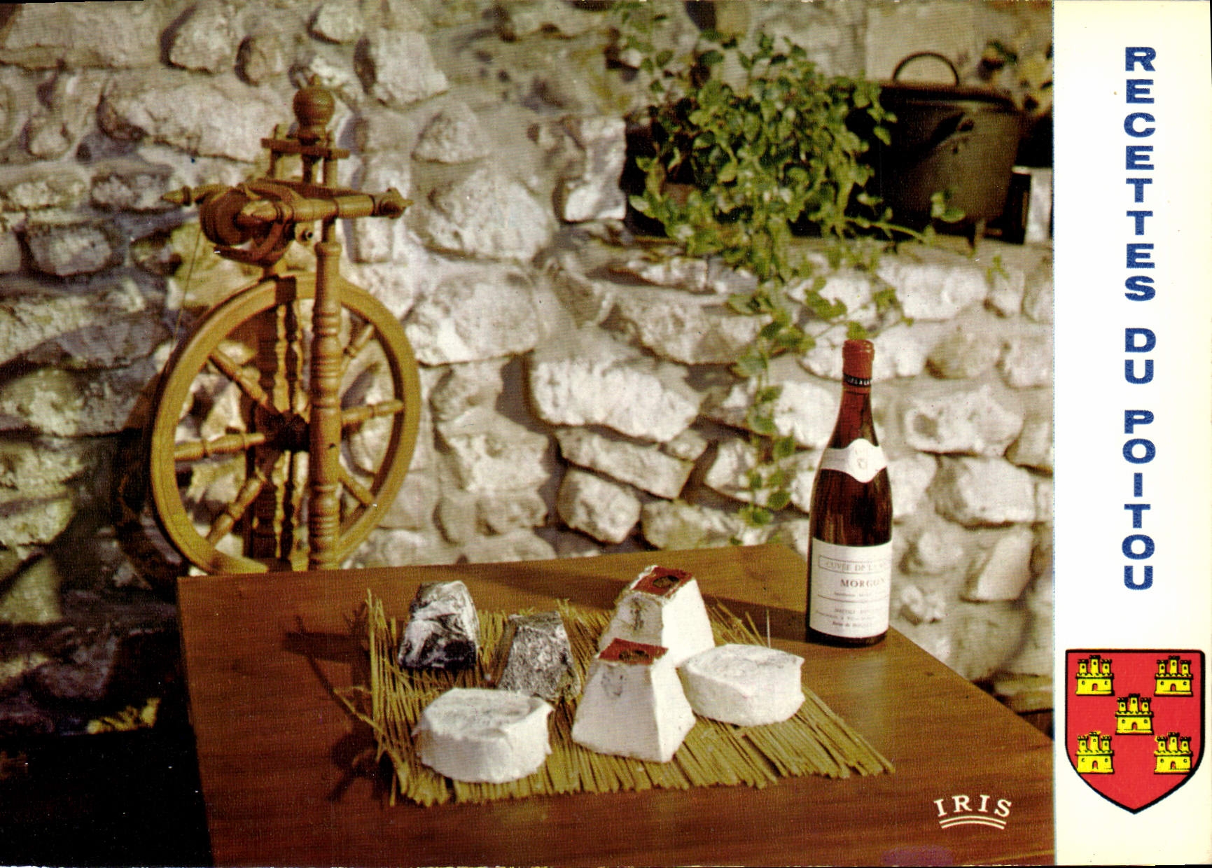 CPM Recettes du Poitou Fromages de chevre