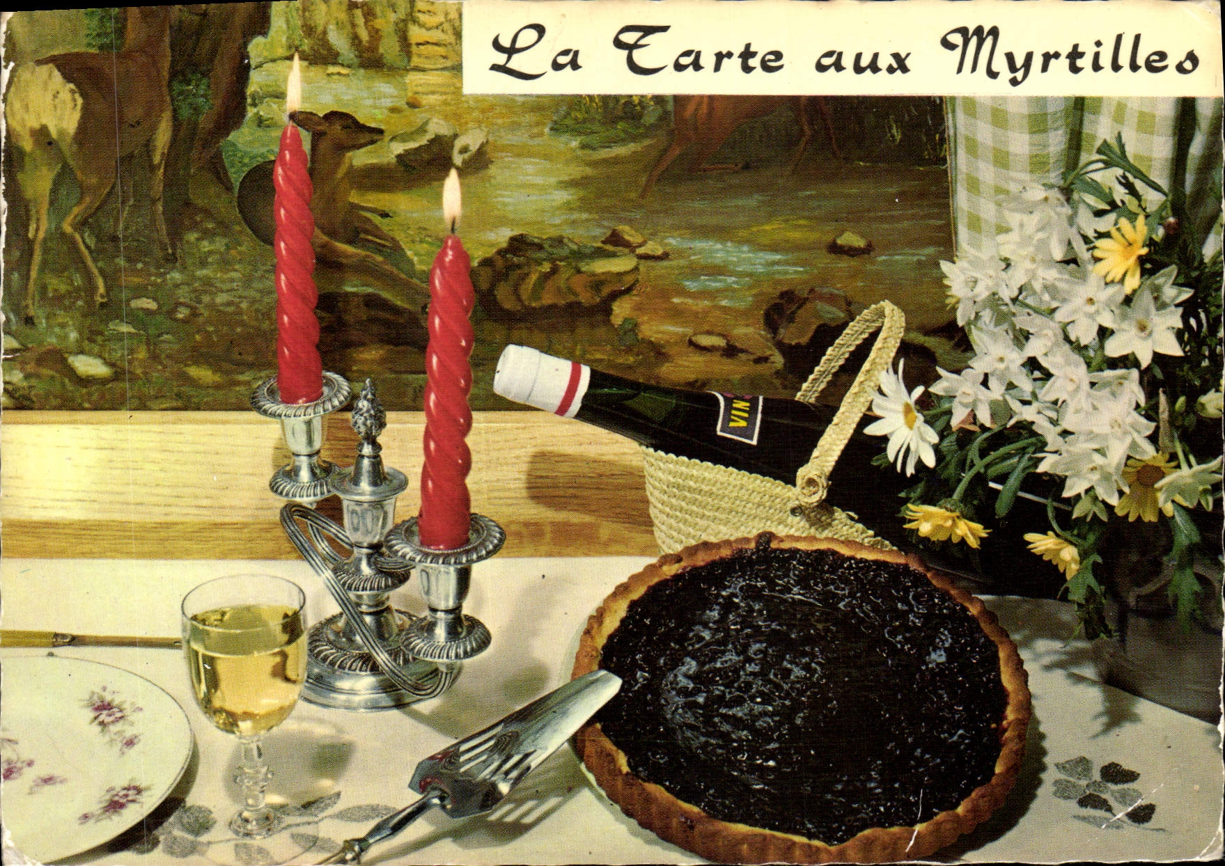 CPM La Tarte aux myrtilles
