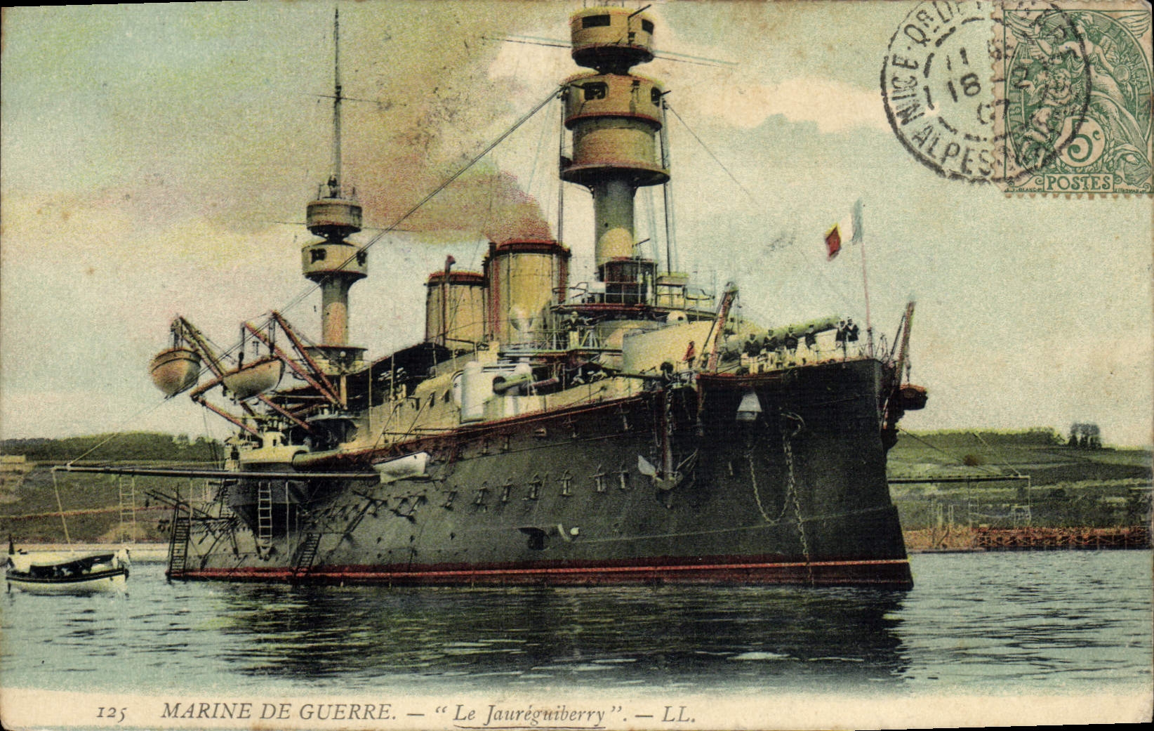 CPA Bateau Le Jaureguiberry