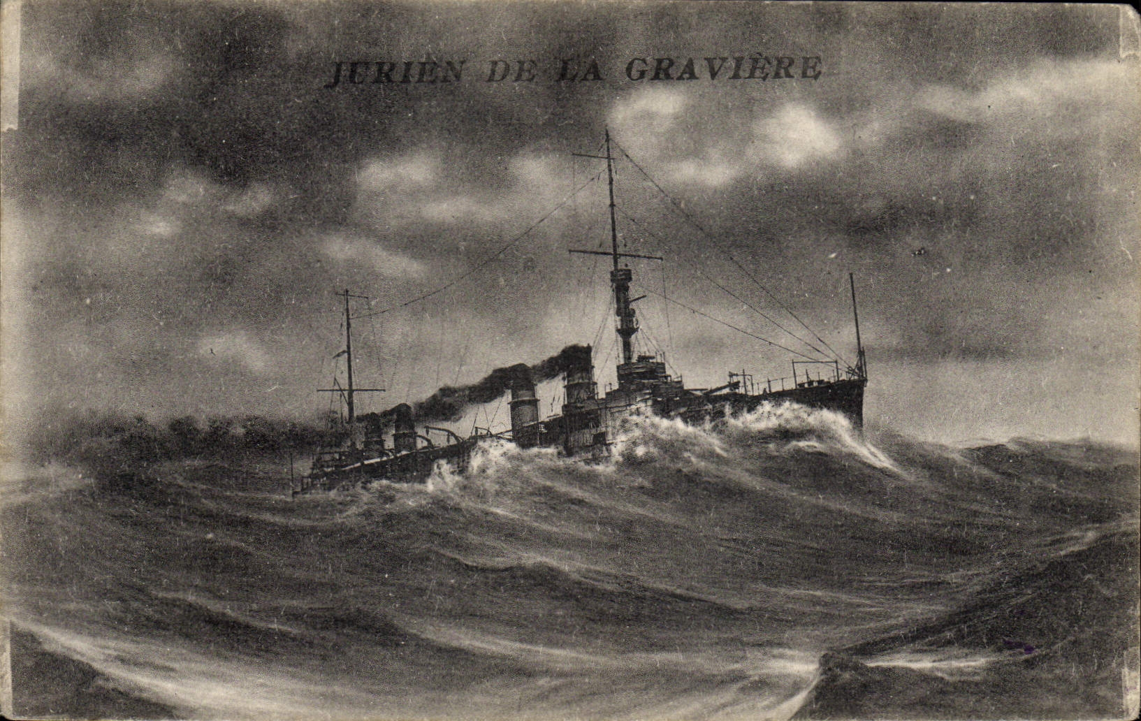 CPA Bateau Jurien de la Graviere