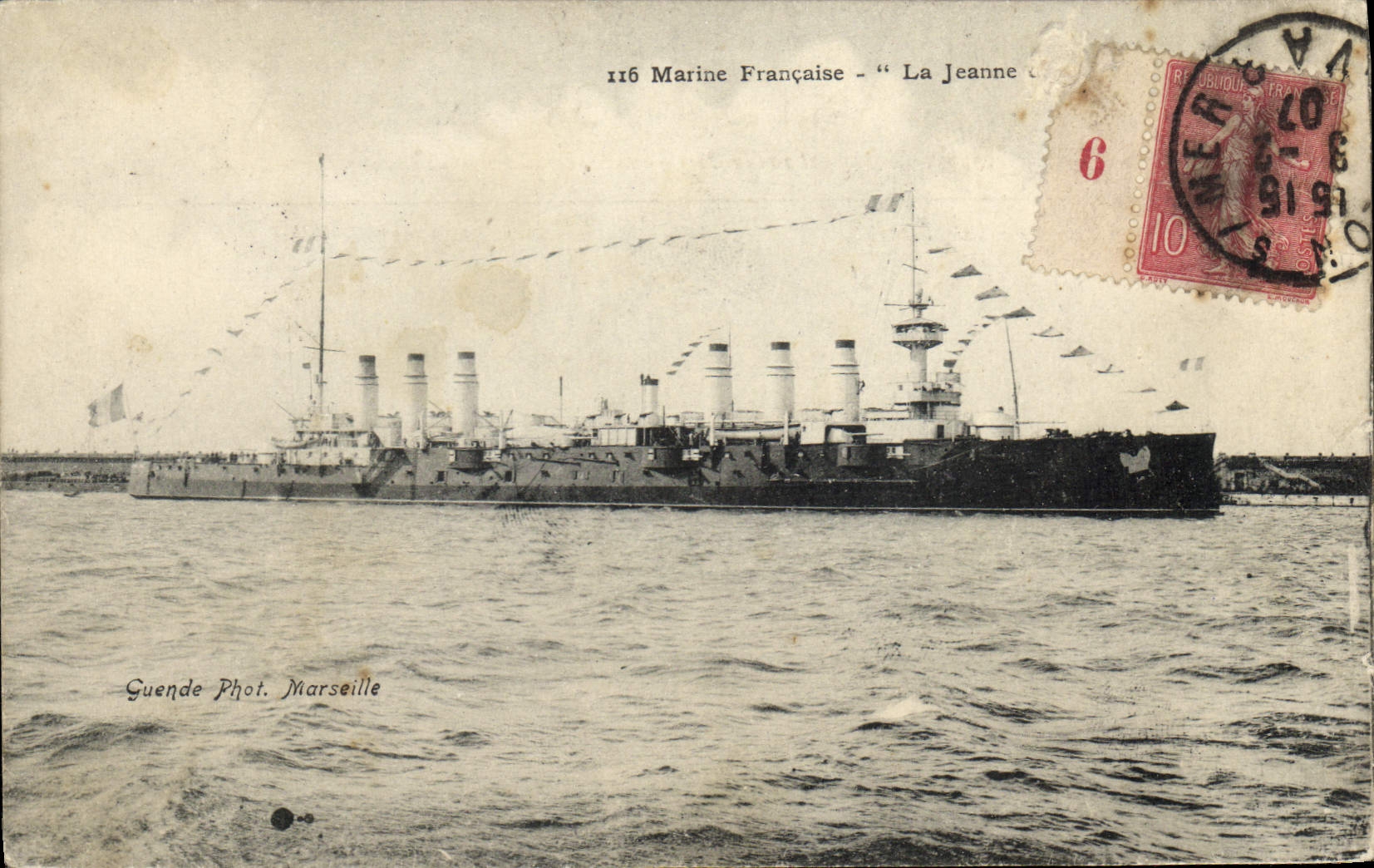 CPA Bateau La Jeanne d'Arc