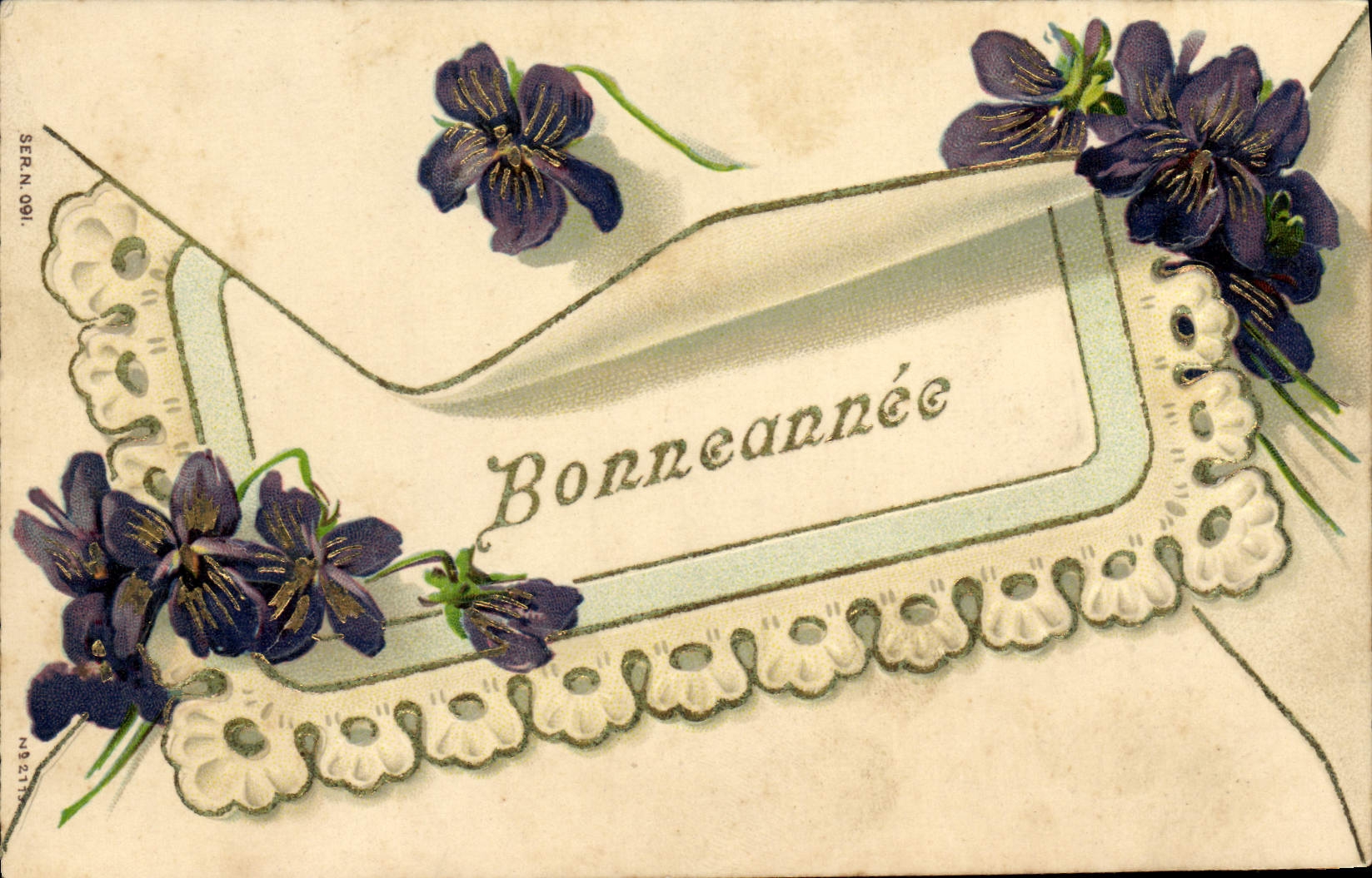 CPA Fantaisie Fleurs 