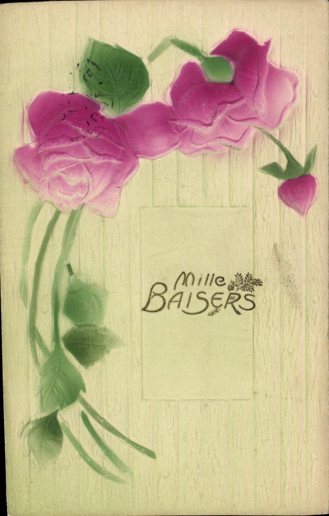 CPA Fantaisie Fleurs 