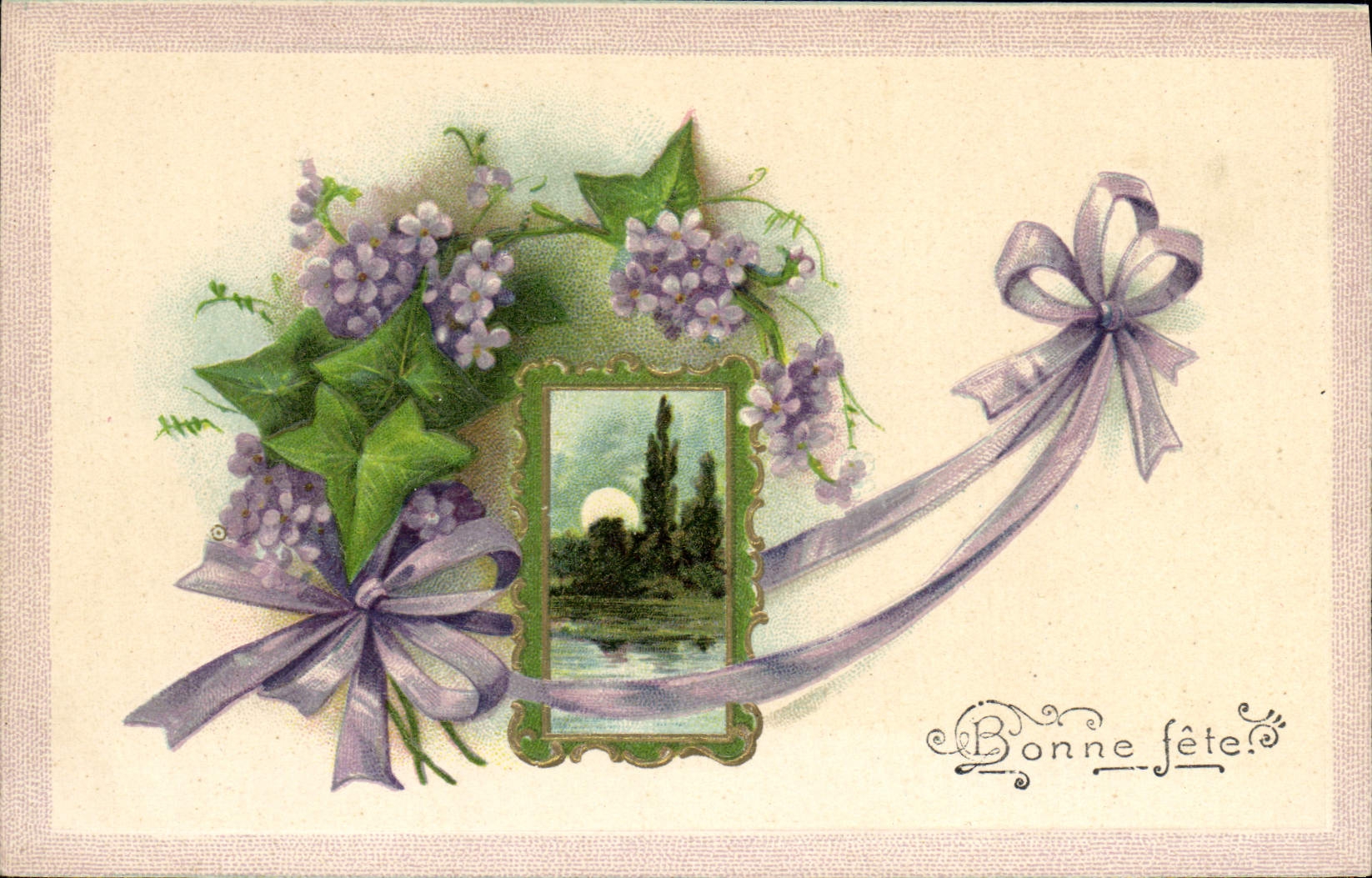 CPA Fantaisie Fleurs 