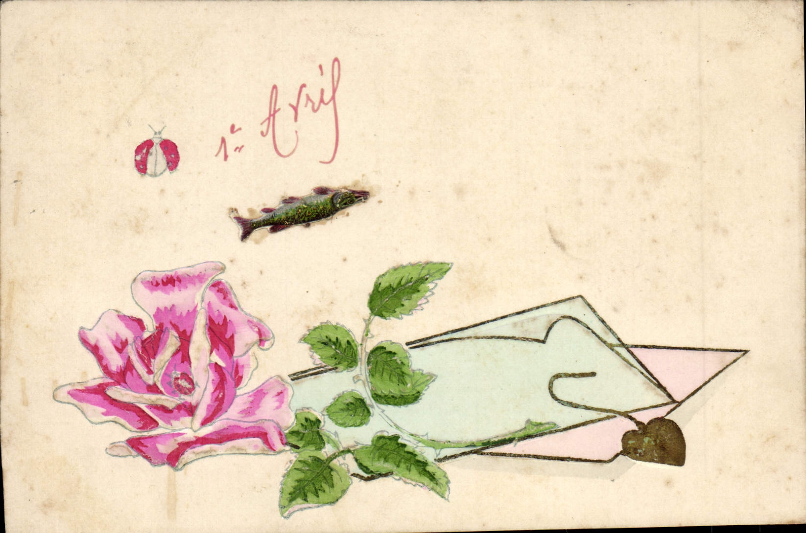 CPA Fantaisie Fleurs 