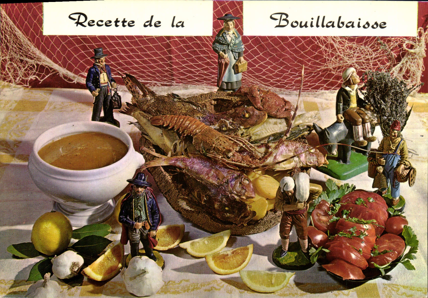 CPM Recette de la Bouillabaisse 
