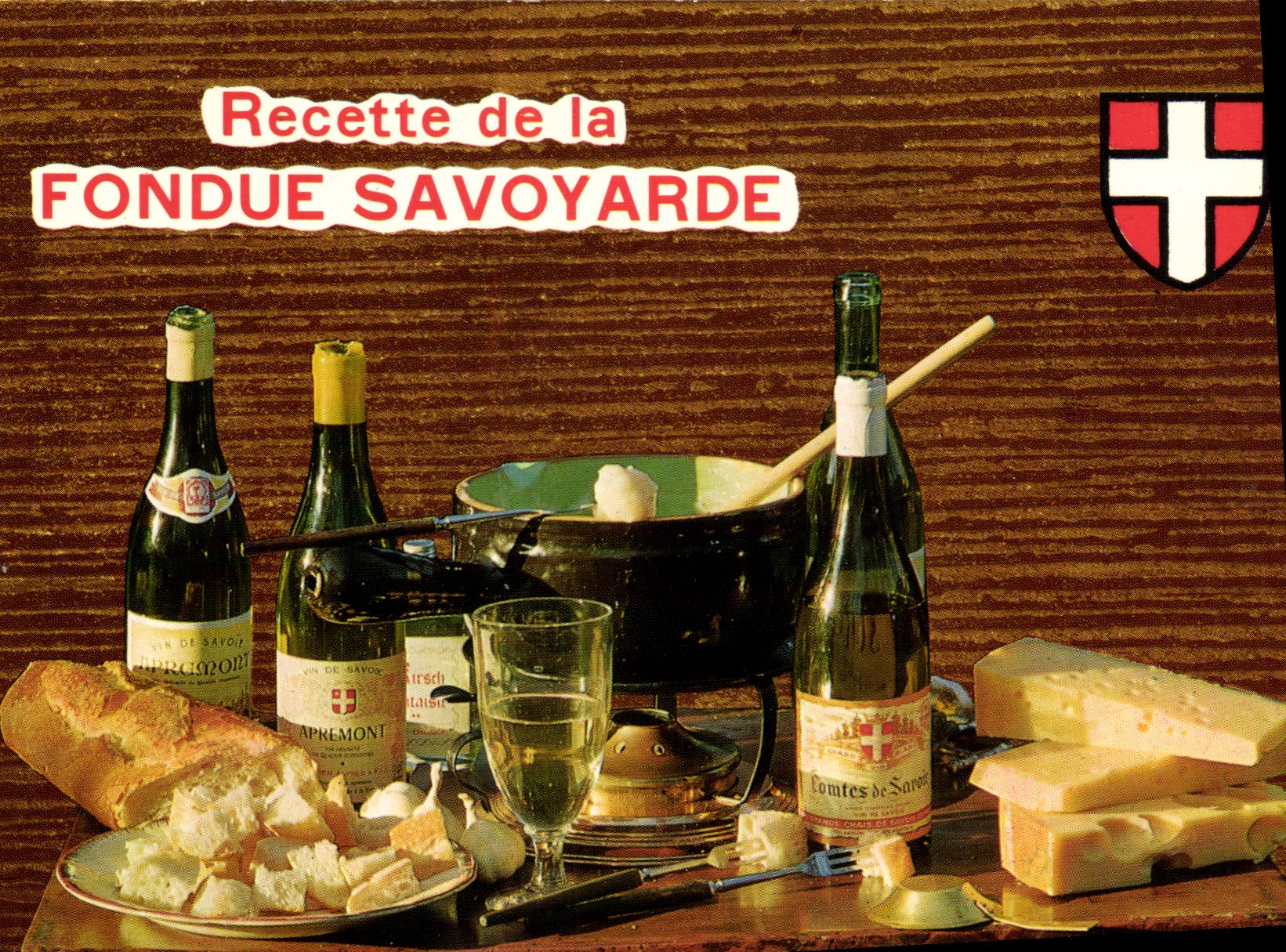 CPM Recette de la fondue savoyarde 