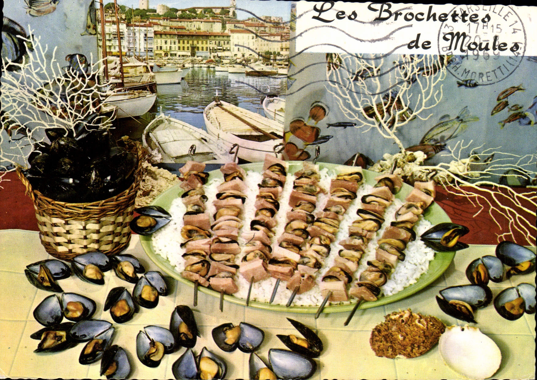 CPM Les brochettes de moules 