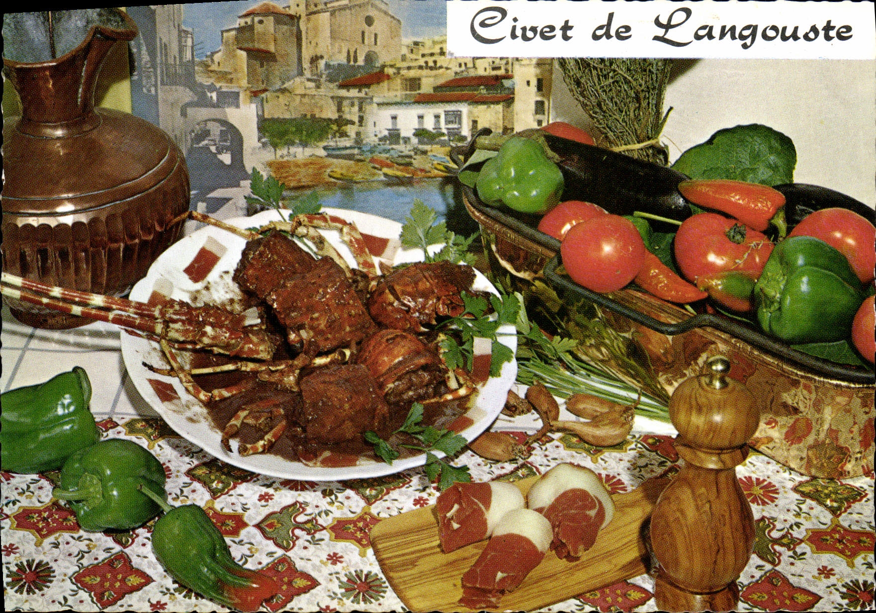 Postal Civet de Langosta