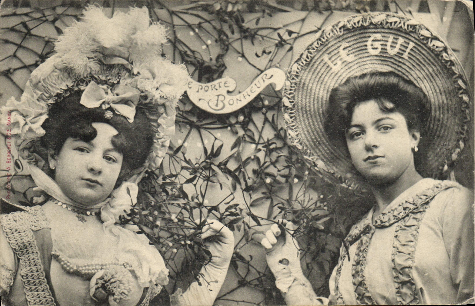 Vintage Postcard Fantasy Women the GUI