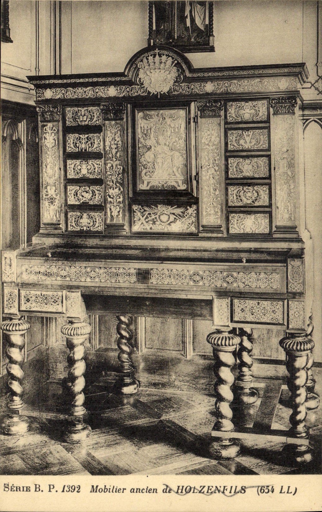 CPA Mobilier ancien de Holzenfils 