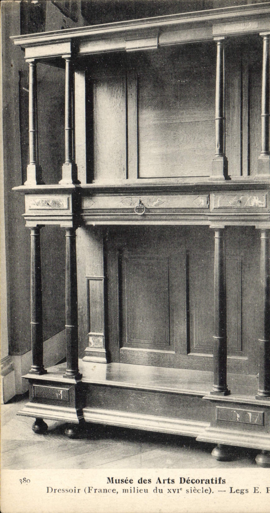 CPA Musee des Arts Decoratifs Dressoir Legs Peyre