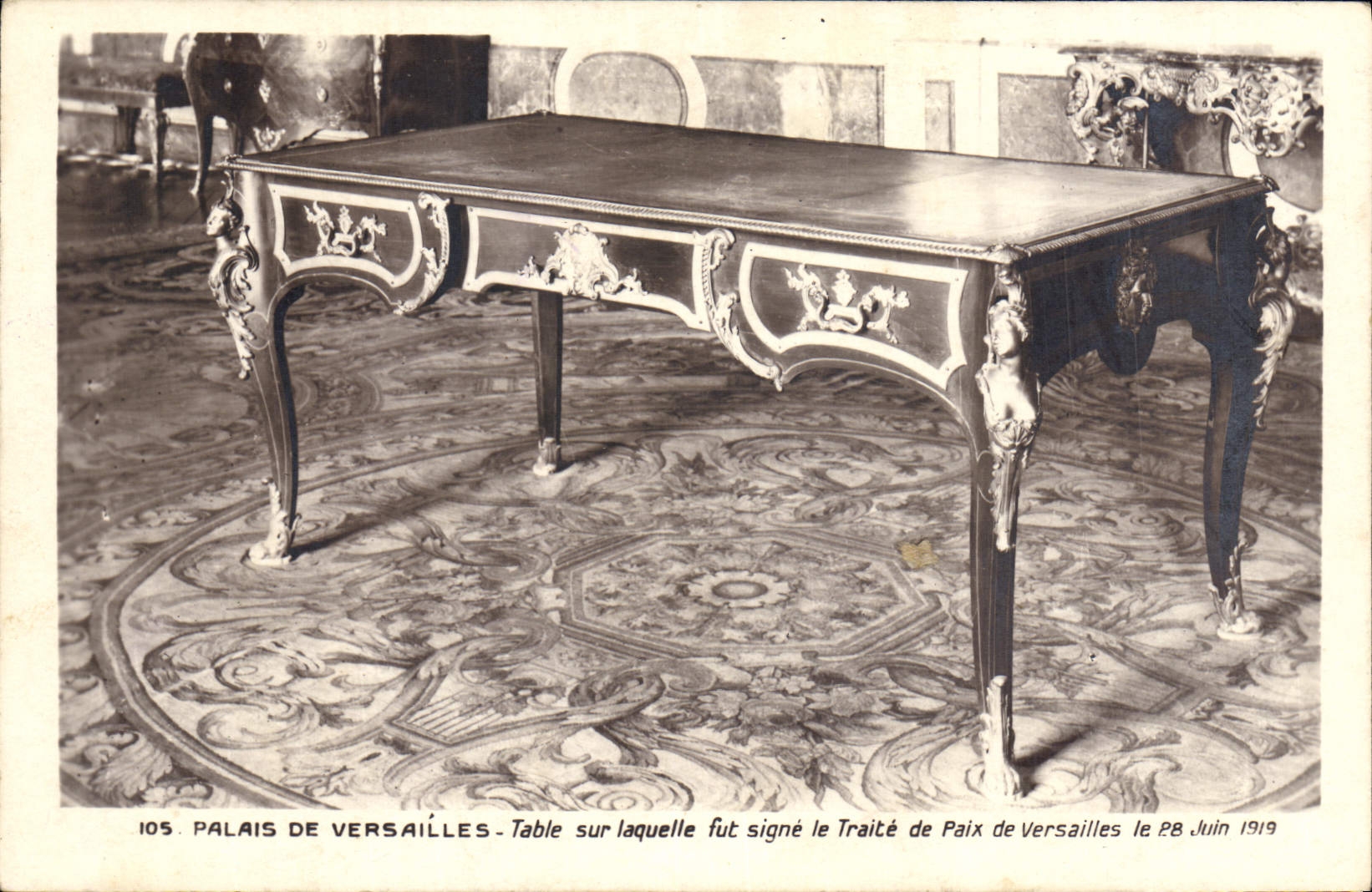 CPA Palais de Versailles Traite de Versailles