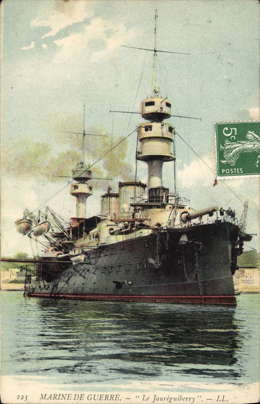 CPA Bateau Le Jaureguiberry