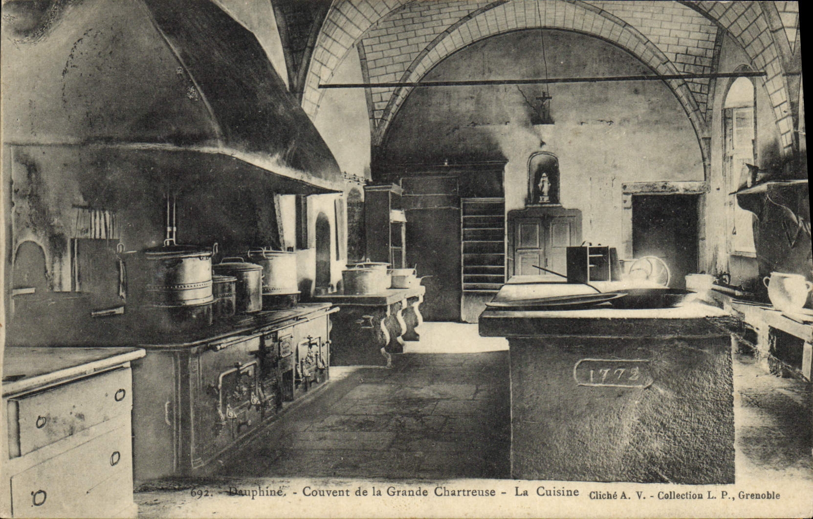 CPA Cuisine Couvent de la Grande Chartreuse