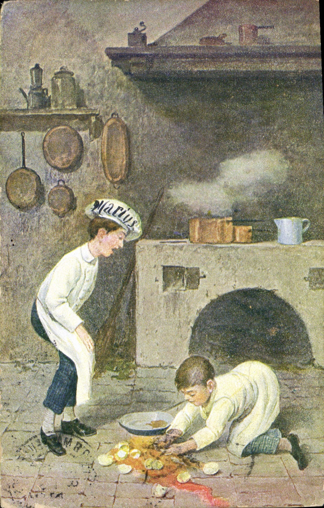 CPA Cuisine Enfants