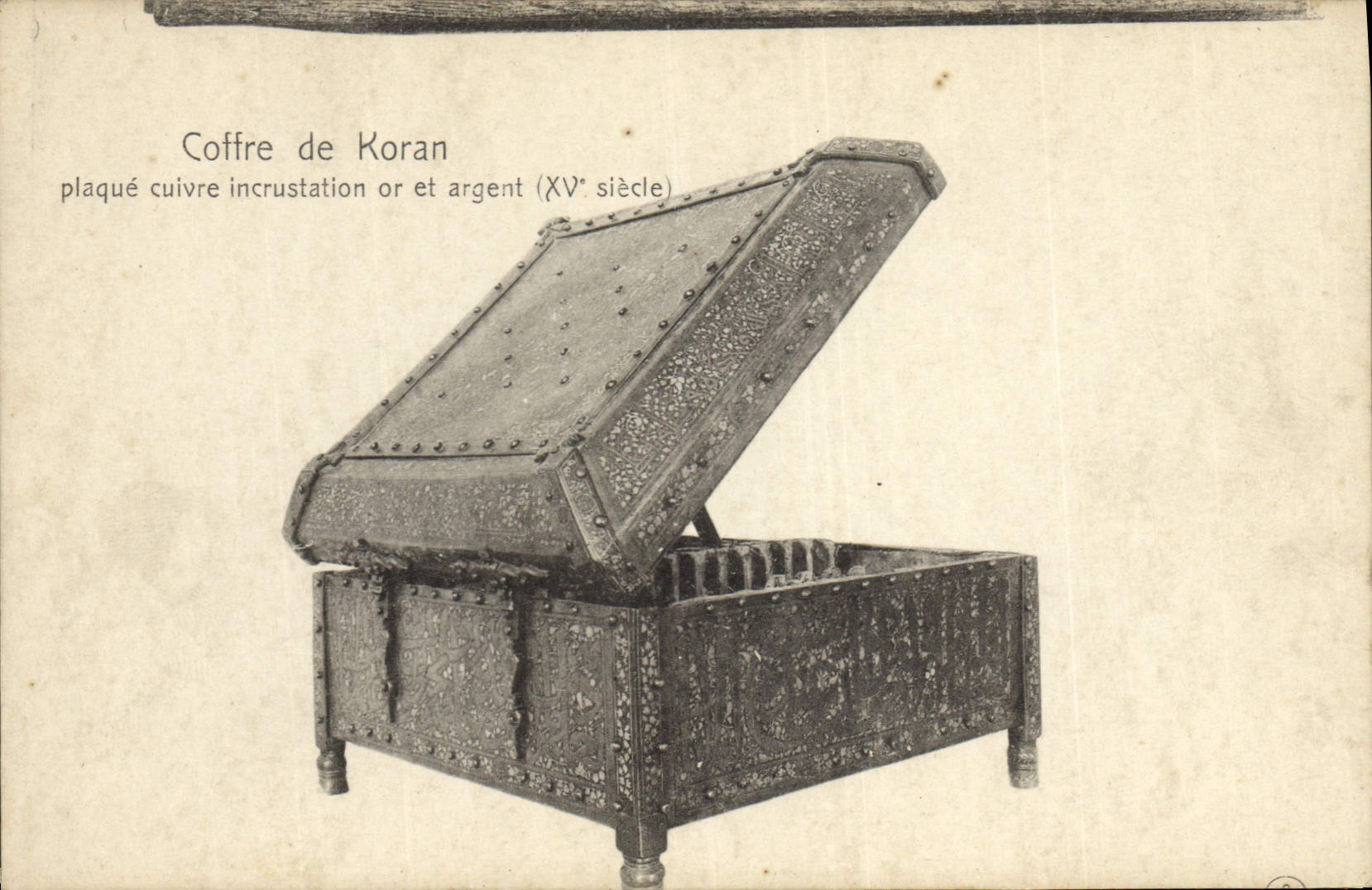 CPA Coffre de Koran 