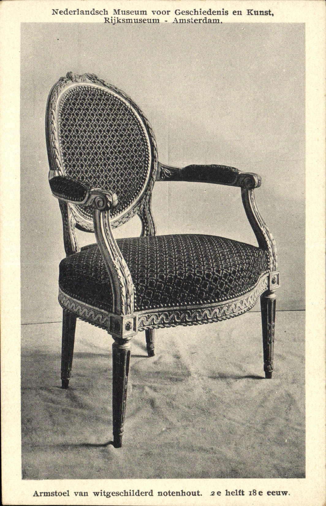 CPA Rijksmuseum Amsterdam Armstoel