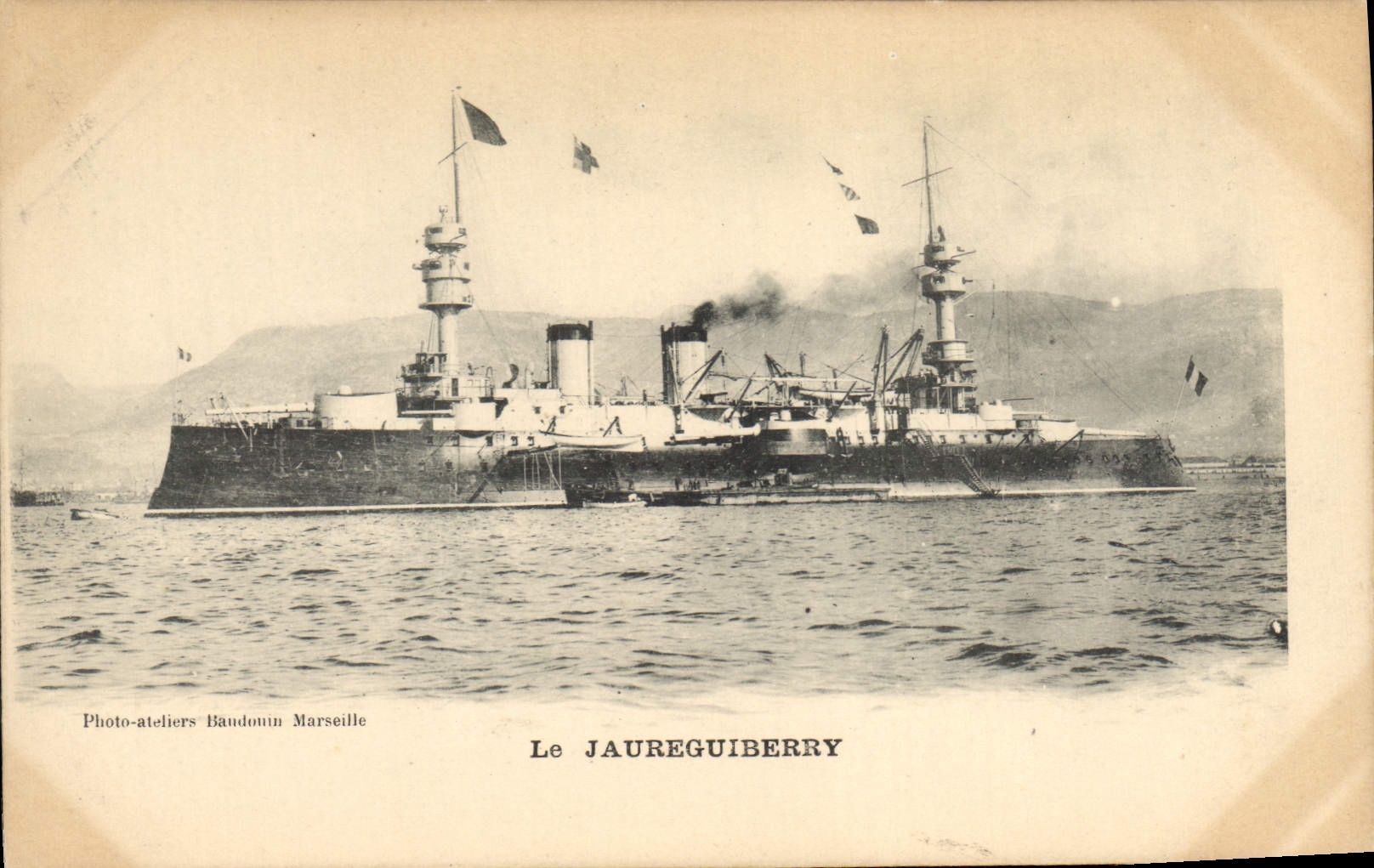 CPA Bateau Le Jaureguiberry 