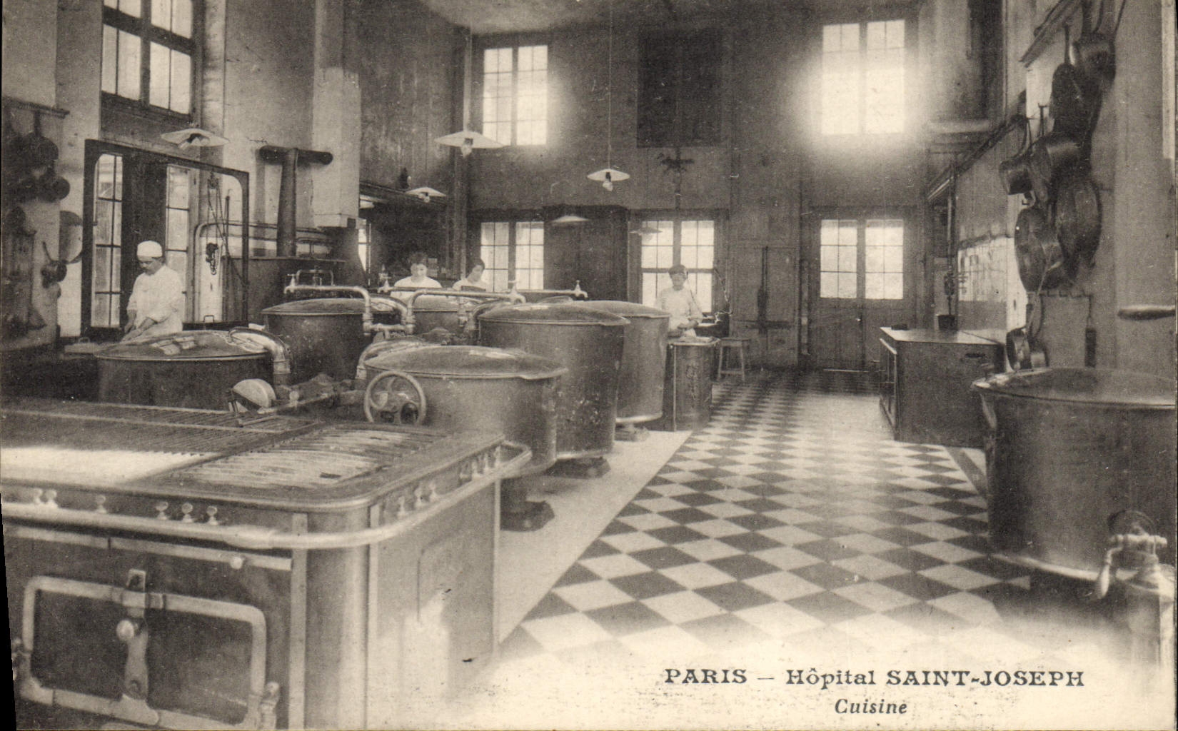 CPA Cuisine Paris Hopital Saint Joseph 