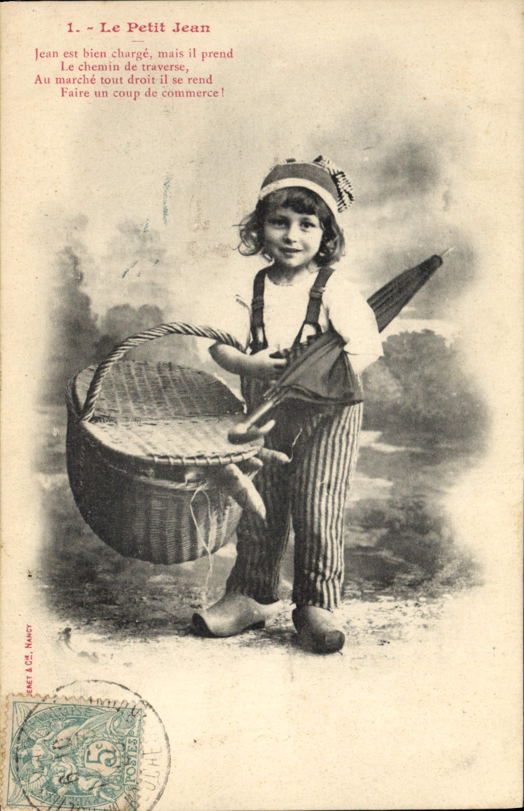 CPA Fantaisie Enfant Le Petit Jean 