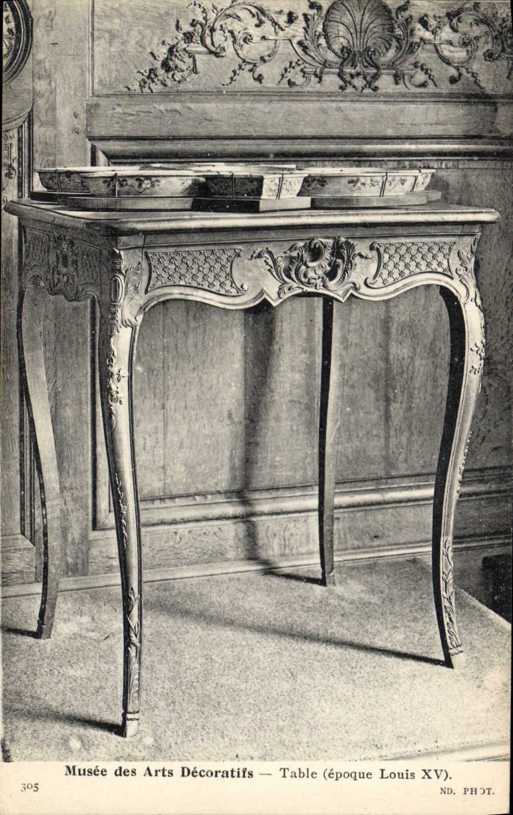 CPA Musee des Arts Decoratifs TAble louis XV